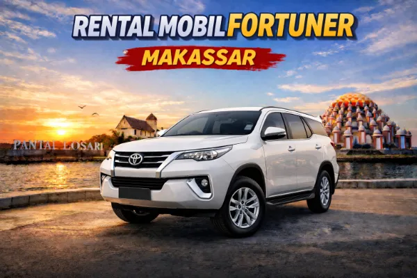 rental mobil fortuner makassar
