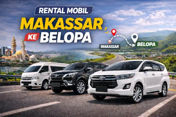 rental mobil makassar ke belopa